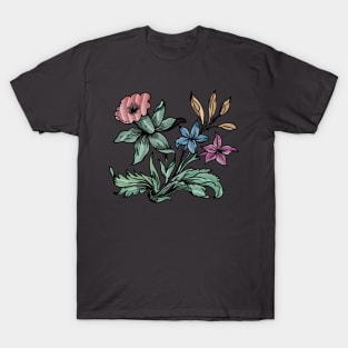 watercolor flowers T-Shirt